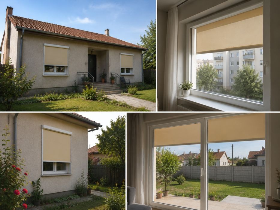 Plasa umbrire - Screen protecție solară terasă – SunyFlex 3.0 × 15 m Crem