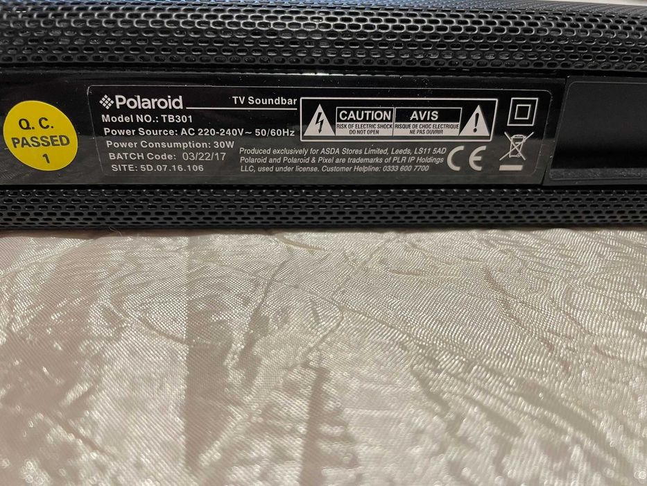 Bluethooth Soundbar Polaroid TB301