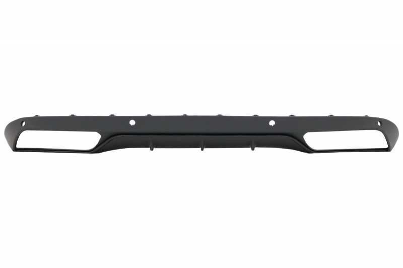 Difuzor Spate cu Tobe Crom Mercedes C-Class W205 S205 (2014-up) C63