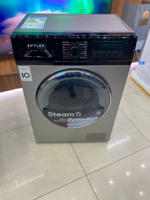 Kir yuvish mashinasi ziffler 6 kg invertor skidka