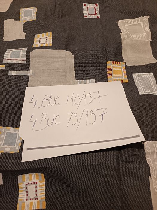 Vând perdele/perdeluțe pentru cort rulote