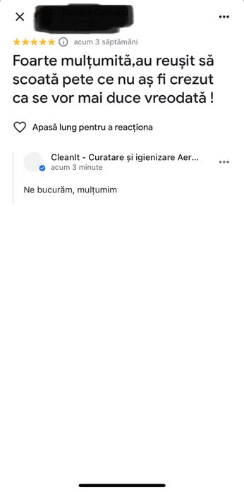 Curatare si igienizare profesionala aer conditionat