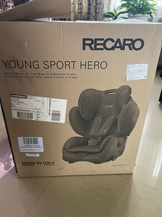 Recaro young sport hero НОВО