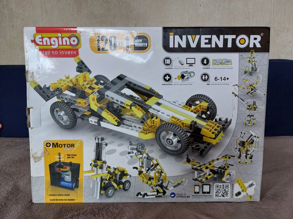 Vând set Engino 1 în 120 galben 12030