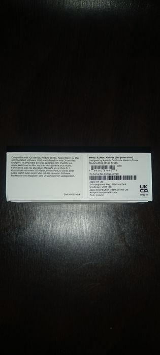 Căști Apple AirPods 3,2021,alb