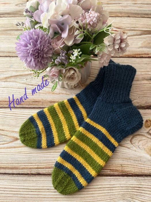 Носочки вязаные. Тёплые