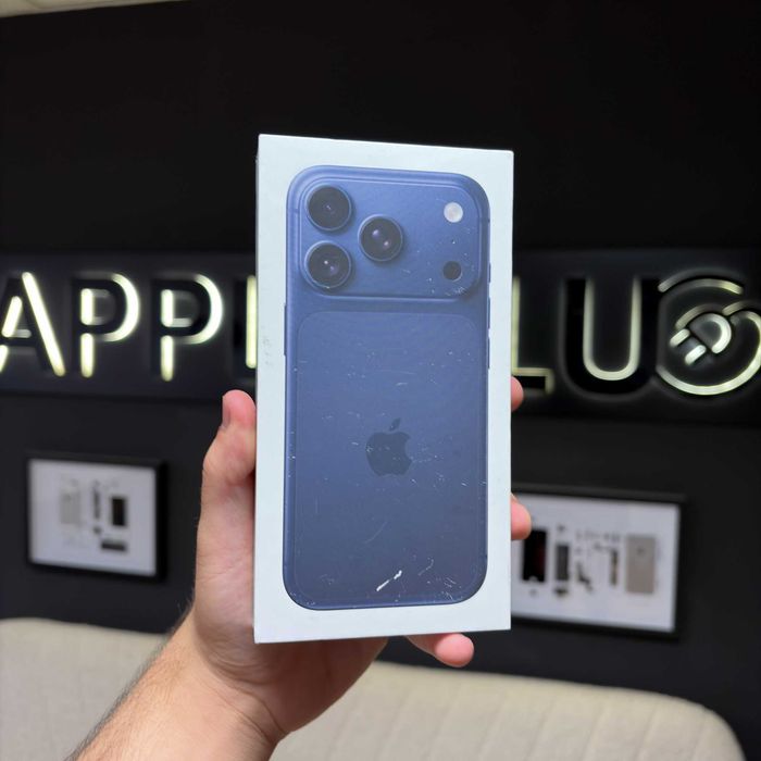 iPhone 17 Pro 256Gb Deep Blue Nou/Sigilat + 24 Luni Garanție/ Apple Plug