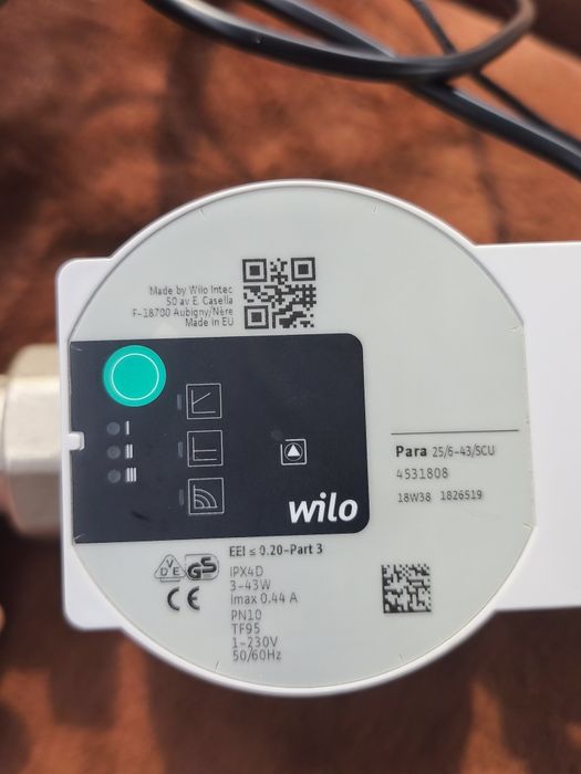 Grup amestec cu pompa de recirculare Wilo