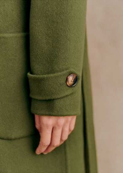 Sezane, Mederick Coat, Garden Green, размер 36