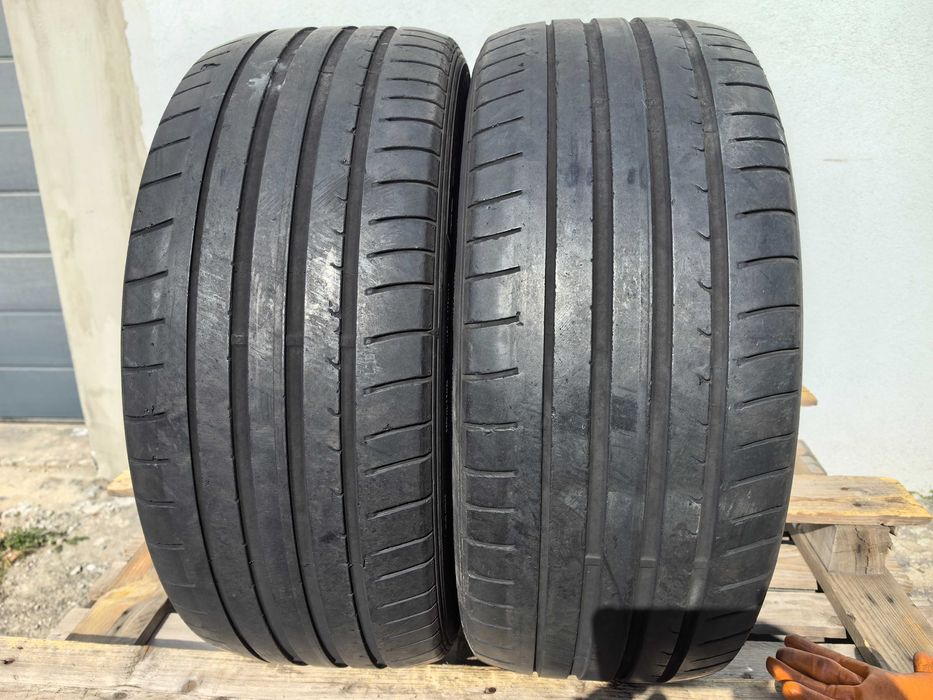 245/40/19 Дънлоп ДОТ 2017 г - РЪН ФЛАТ