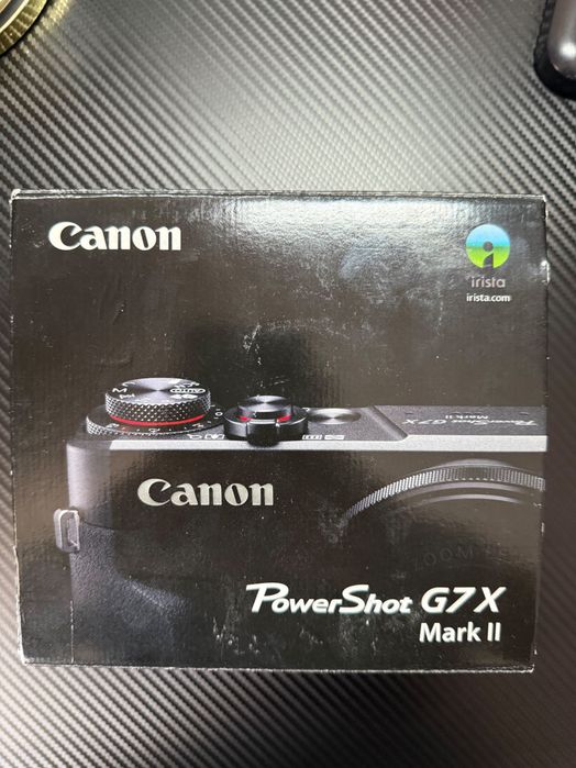 Canon PowerShot G7 X Mark II – Black – Отлично състояние