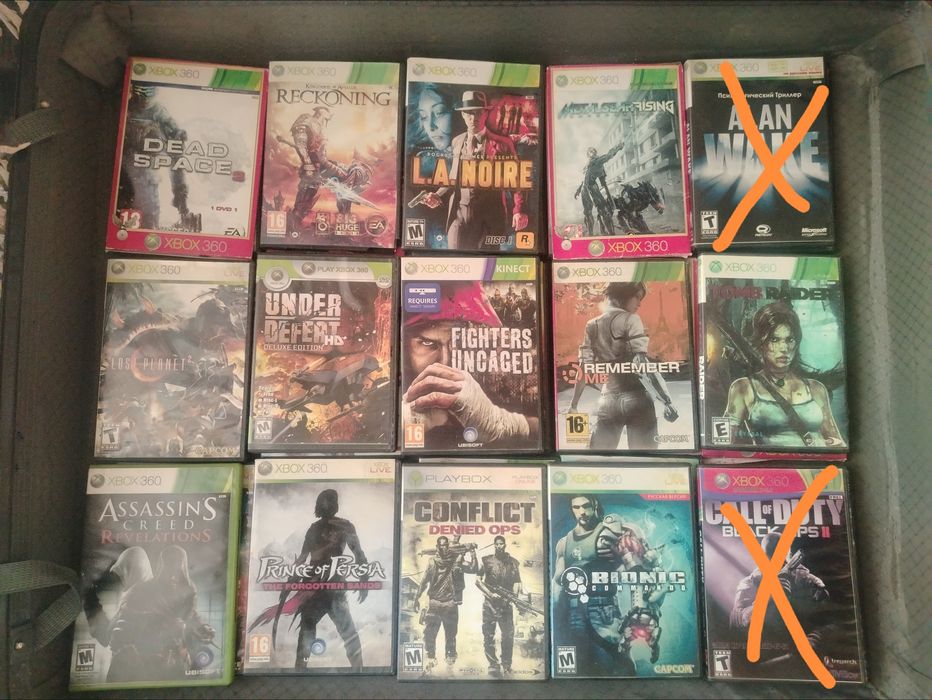 Xbox 360 дисклари