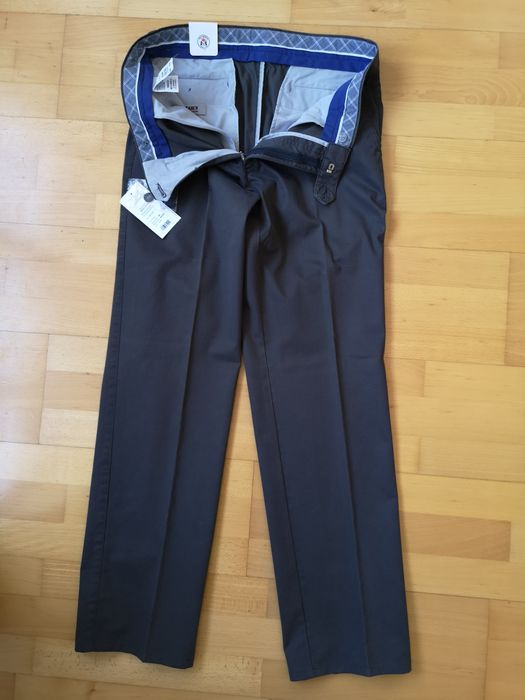 Pantaloni casual barbati Adam's by Secuiana, noi, 98% bumbac