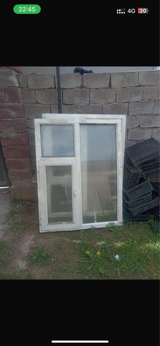 Окно терезе 1.15х1.35 2штук батарея 2 штук