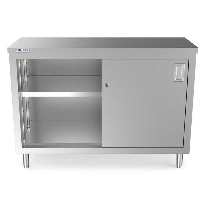 Masa inox horeca tip dulap cu usi glisante 100 -200cm NOI cu FACTURA