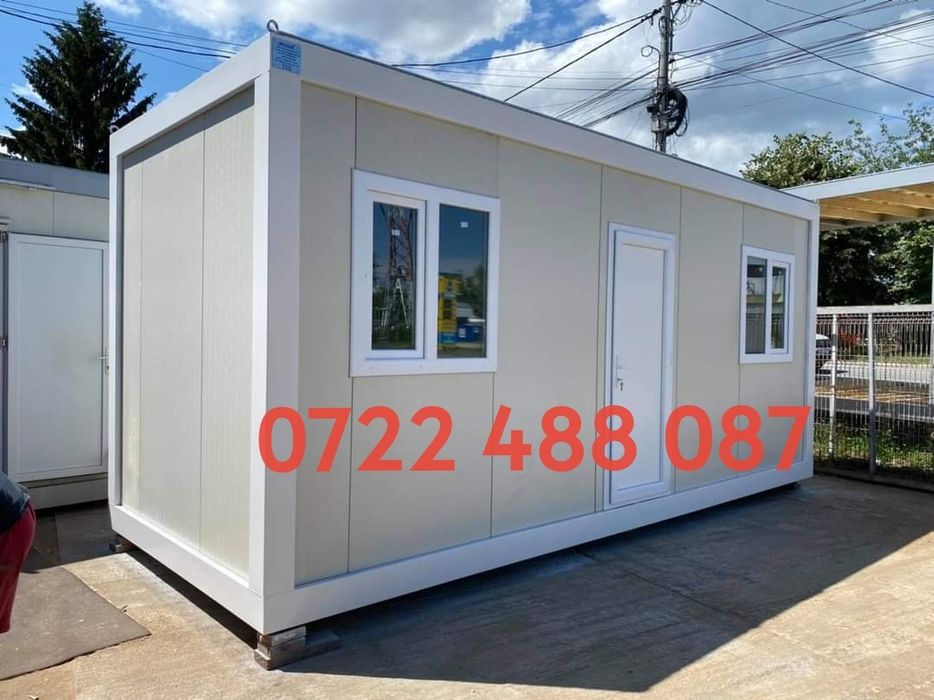 Container modular birou,vestiar,locuinta,spatiu comercial 8 x 4.80m ...