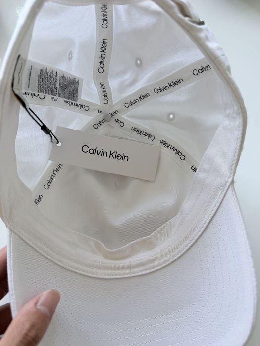 Кепка Calvin Klein (оригинал), белая