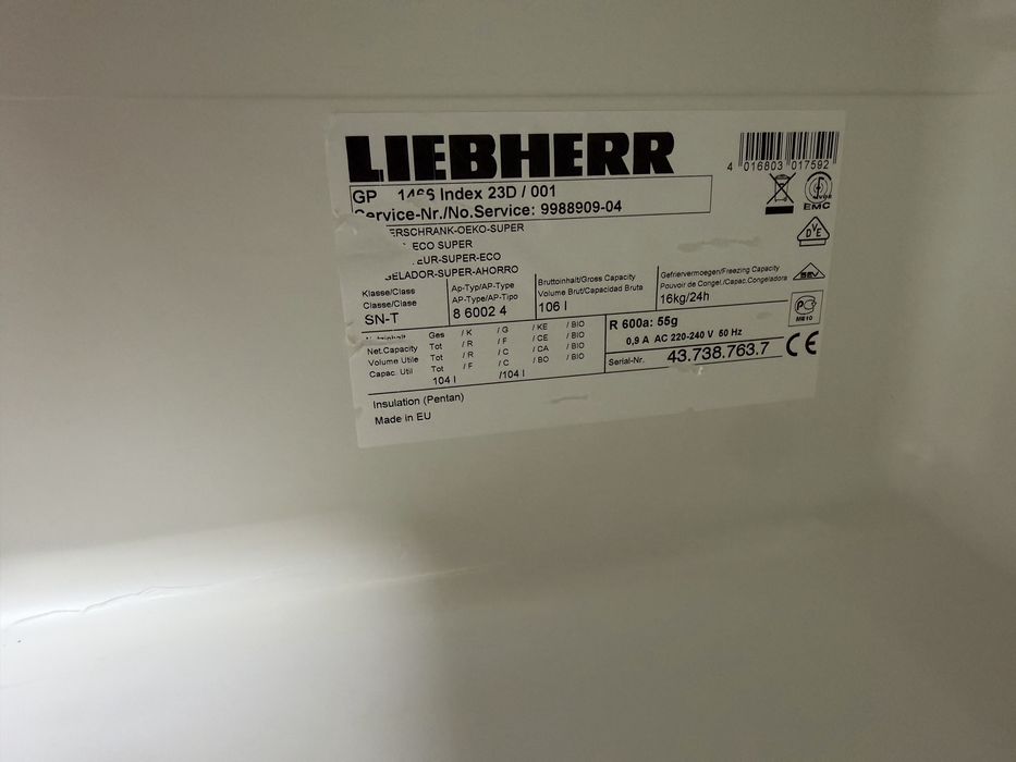 Фризер А++ no Frost Liebherr GERMANY Гаранция