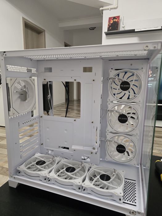 Carcasa Acvariu Acegeek Mercury R425 cu 7 ventilatoare si FanHub