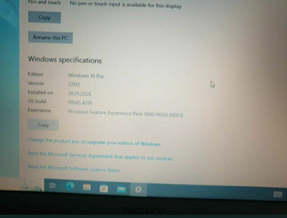 Vind laptop Sony Vaio PCG-71211M