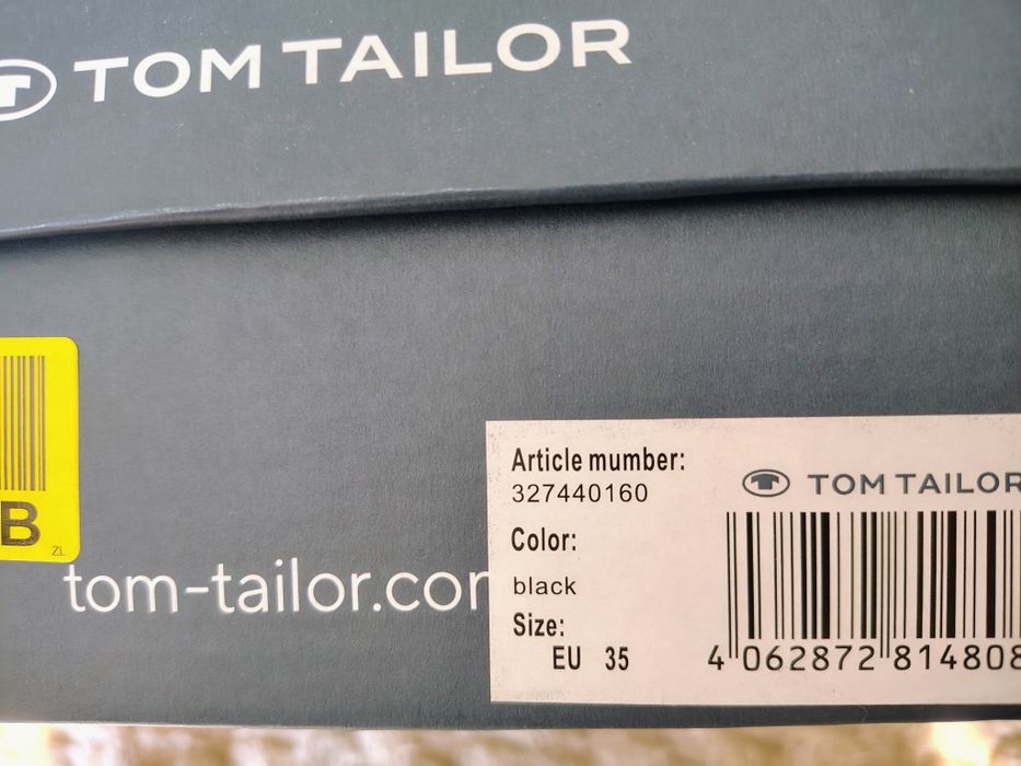 Детски сандaли Tom Taylor за момиче, размер 35