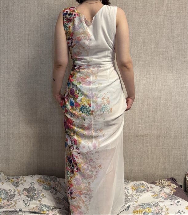 шифоновое летнее платье