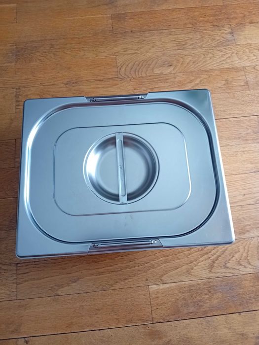 Касерола с капак инокс 30/25/10