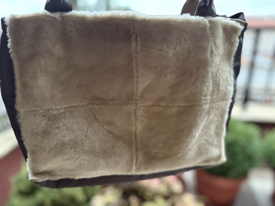 НОВА чанта от естествена кожа