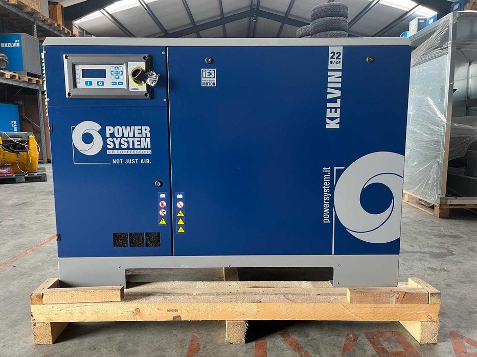 Compresor cu inverter - Power System KELVIN - 22 KW - 10 BAR - DV DF