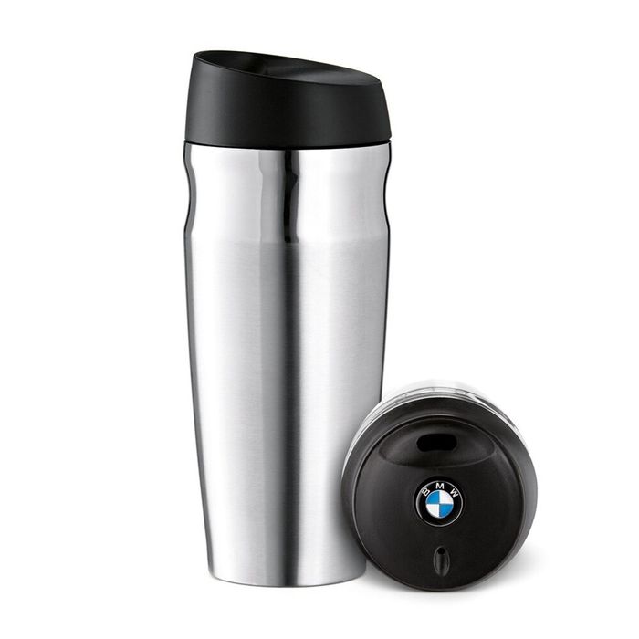 Термос BMW металик, сребрист оригинален
