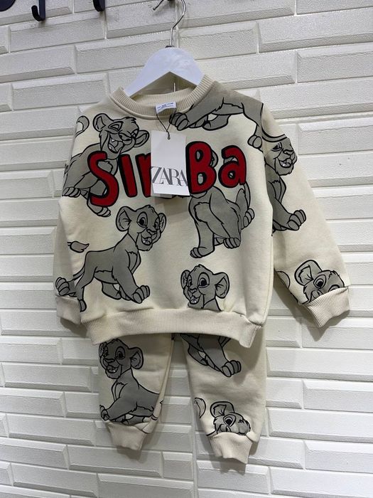 Турецкая двойка ZARA 1-2-3-4 лет ( 3нитка)