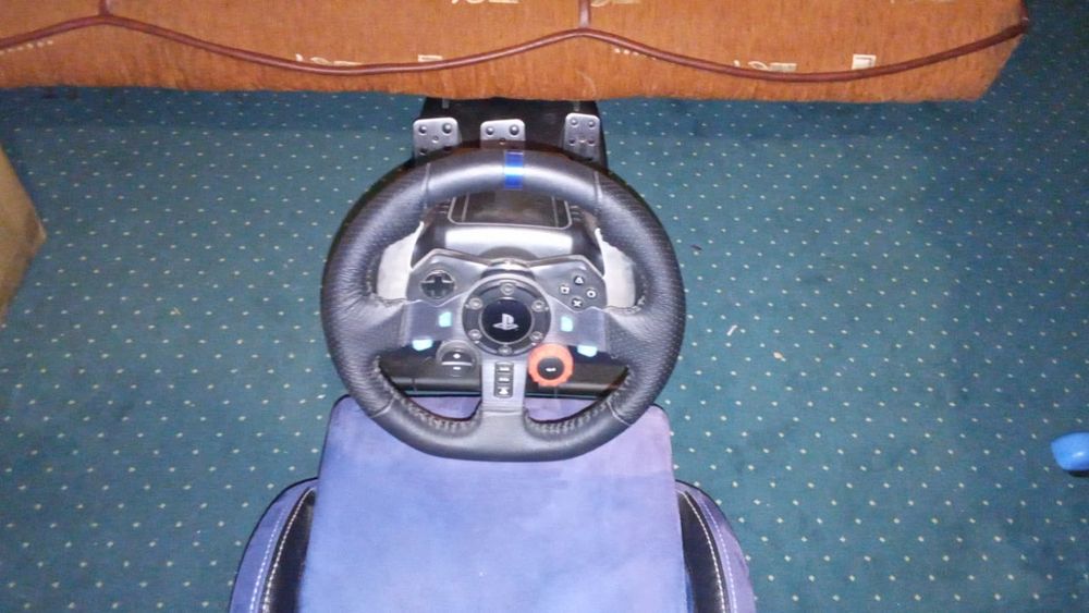 Scaun gaming playset cu volan g29 și pedale PC,ps4 și ps5s