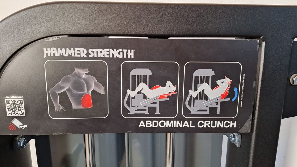 Hammer Strength crunch abdomen