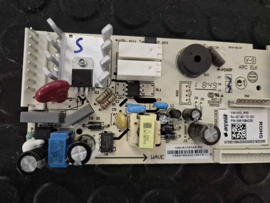 Placa electronica frigider Arctic Beko 5951084200 PN / C29