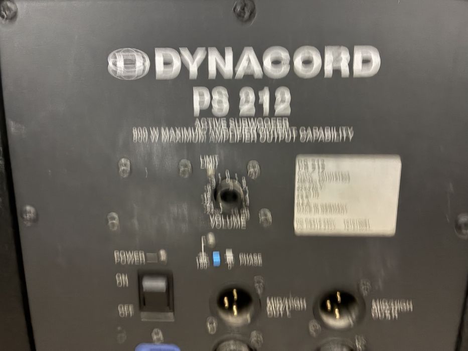 Vand pereche basi Dynacord ps212