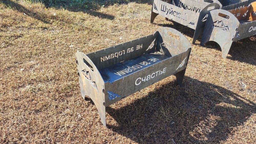 Печ под казан - мангал