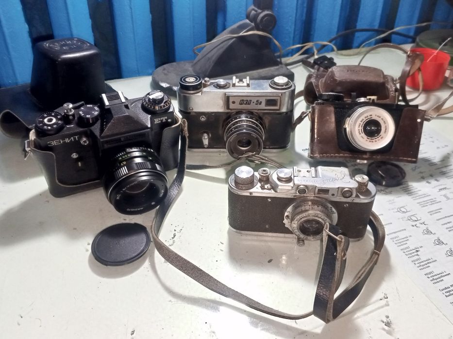 Фотоаппараты СССР