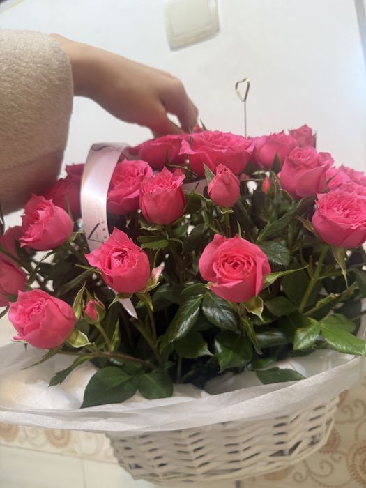 Букеты цветов роза