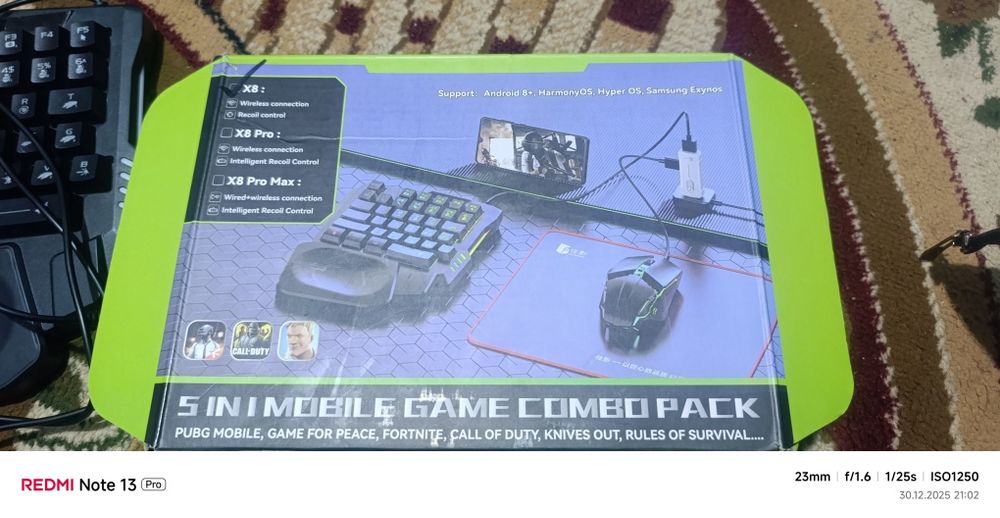 Pubg uchun klav va Mishka