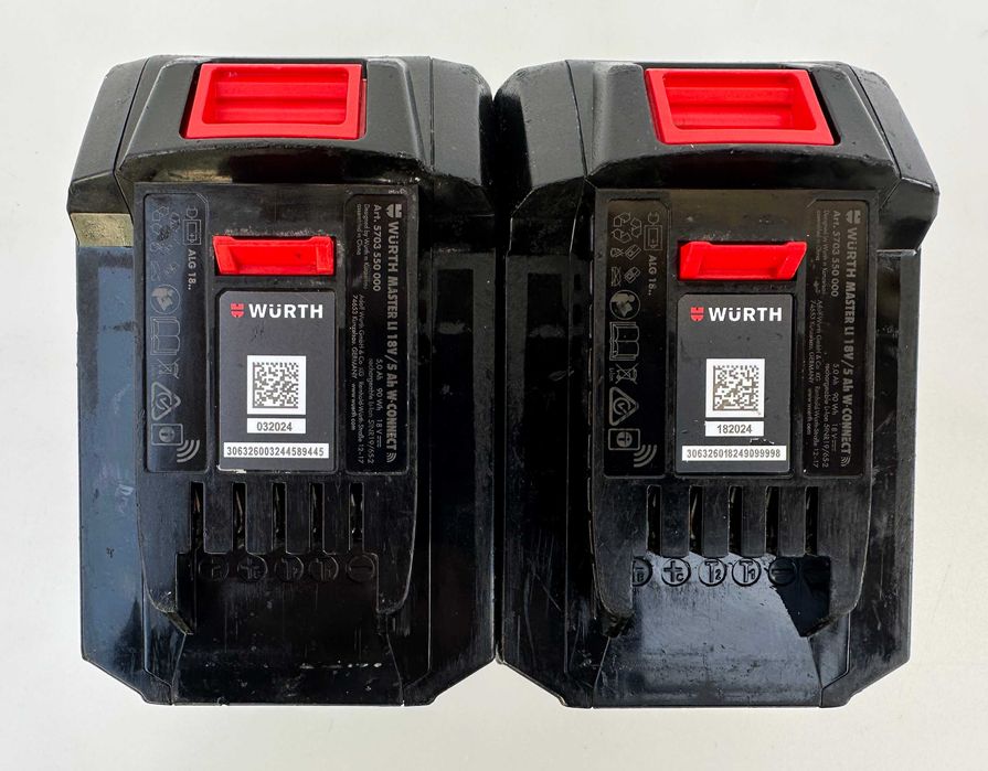 Wurth Li 18V/5.0Ah W-Connect - Батерия М-Cube 18V 5.0Ah 2024г.