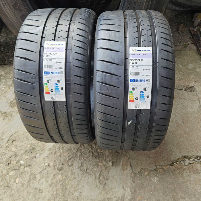 2 Нови летни гуми 275/35ZR20 Michelin Pilot Sport Cup 2 N0 Connect XL 102Y DOT2025 made in France