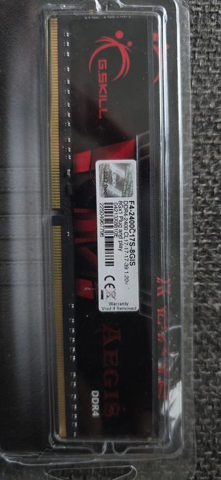 Memorie Ram G Skill Aegis 8Gb Ddr4 2400Mhz cl17
