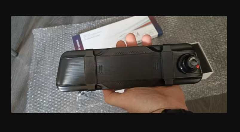 Camera DVR Fata-Spate Pentru Monitorizare Trafic Full HD Ecran 12”