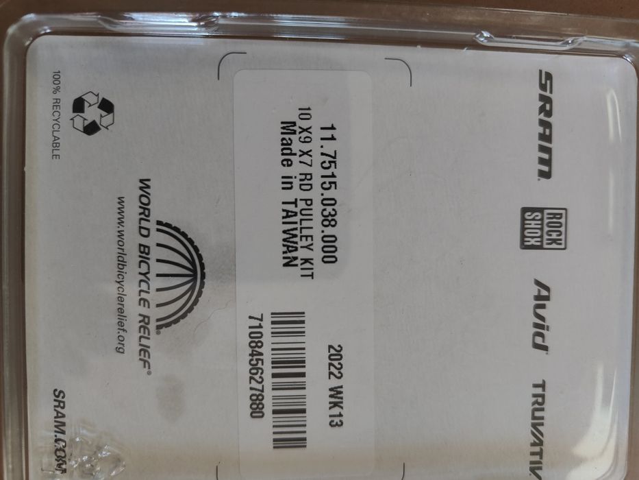 Rotițe schimbător pinioane Sram GX/X9/X7 rulmenti