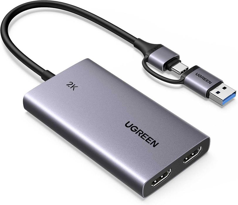 UGREEN Video Capture Card, HDMI към USB C/A Capture Card