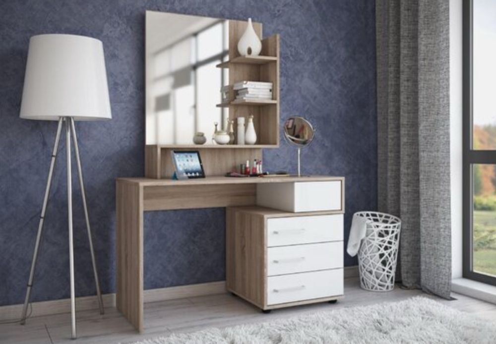 Тоалетка с огледало