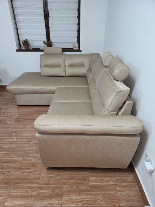 Vand canapea Biano Crem 245 x 184 x 106