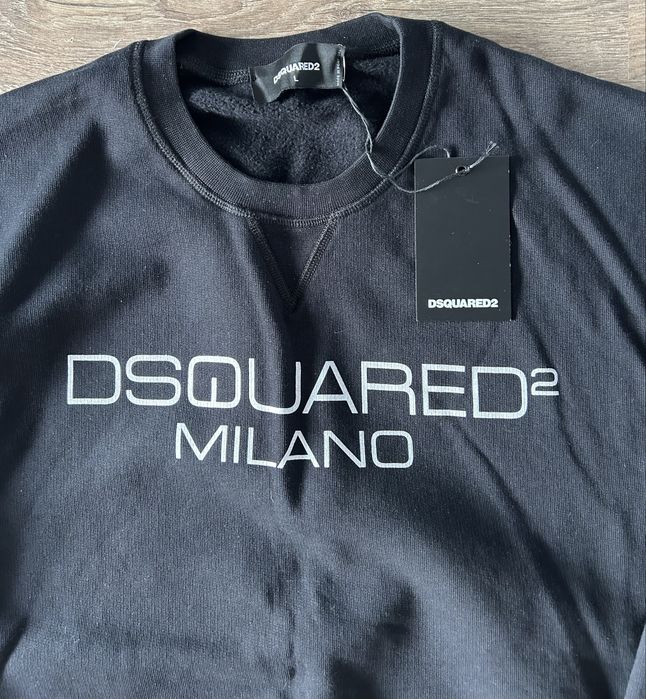Суитшърт  Dsquared2 (Черен и Червен)