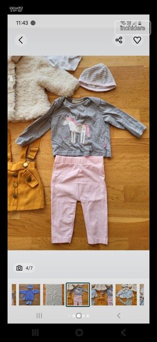 Lot haine si accesorii copii/bebelusi/nou nascuti