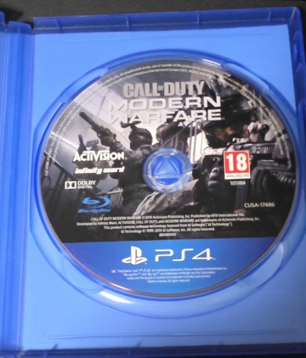 Call of duty modern warfare ps 4